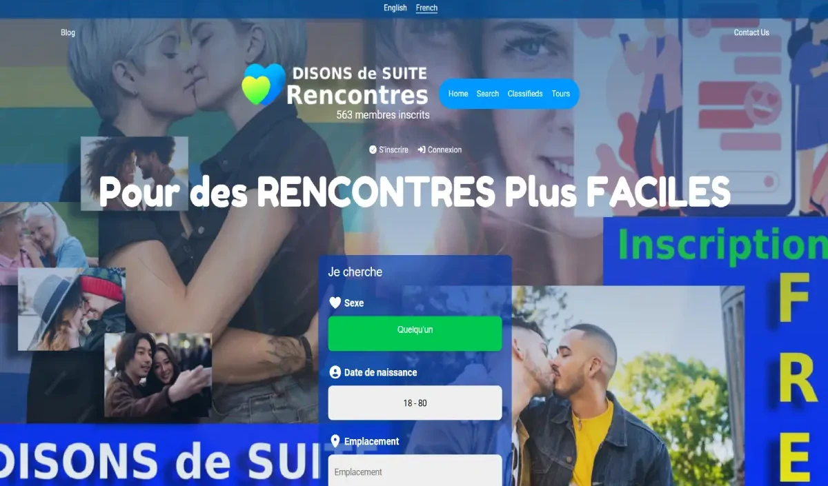 Aperçu du site Disons de Suite
